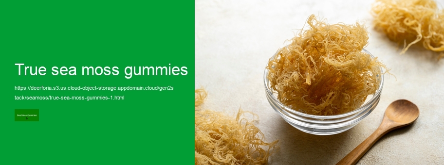 oalse sea moss gummies